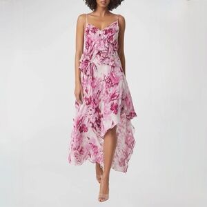 MISA Los Angeles pink Greta dress